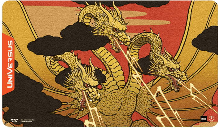 King Ghidorah Playmat - Awesome Deals Deluxe