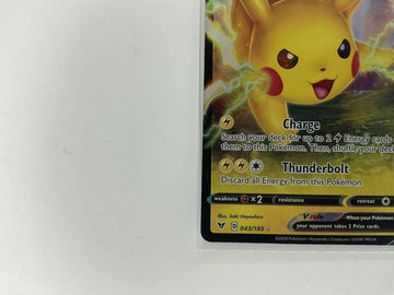 Pikachu V 043/185 Vivid Voltage- NM Ultra Rare Full Art Pokemon Card - Awesome Deals Deluxe