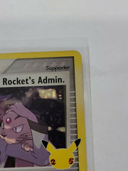 Pokemon - Celebrations - Rocket's Admin - 86/109 - Holo - NM/M - Awesome Deals Deluxe