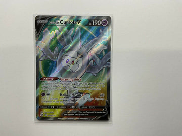 Pokemon Champions Path CURSOLA V 071/073 - Full Art Holo Rare Card - Awesome Deals Deluxe