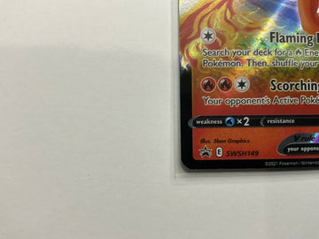 Pokémon Flareon V Black Star Promo Evolving Skies SWSH149 NM/M TCG Card - Awesome Deals Deluxe