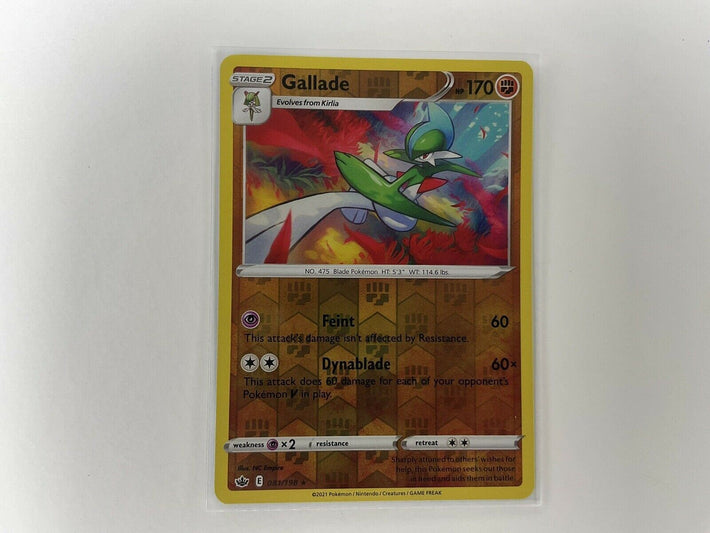 Pokemon - Gallade - 081/198 - Reverse Holo Rare - Chilling Reign - NM/M - NEW - Awesome Deals Deluxe