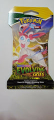 Pokemon Tcg Evolving Skies Sleeved 10 Card Booster Pack Factory Sealed - Awesome Deals Deluxe