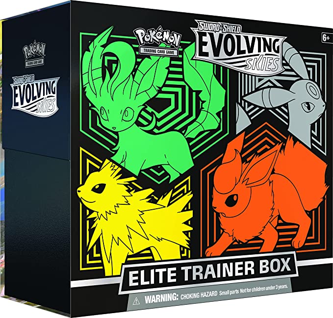 Pokémon TCG: Sword & Shield—Evolving Skies Elite Trainer Box - Awesome Deals Deluxe