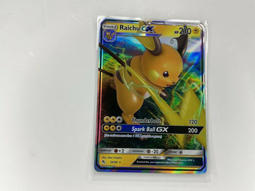 Raichu GX 20/68 Hidden Fates Ultra Rare Full Art Pokemon TCG Near Mint - Awesome Deals Deluxe