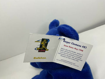 Roger Clemens Salvinos Bamm Beanos 9" Bean Bag Plush Bear New York Yankees #21 - Awesome Deals Deluxe