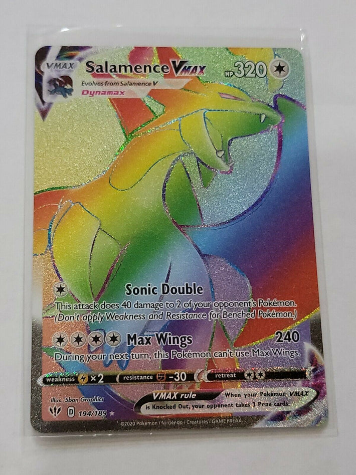 Salamence VMAX - 194/189 - Hyper Rare - Darkness Ablaze - Awesome Deals Deluxe