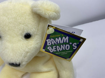 Salvino's Bamm Beano's White #7 Ivan Rodriguez Beanie Bear - Awesome Deals Deluxe