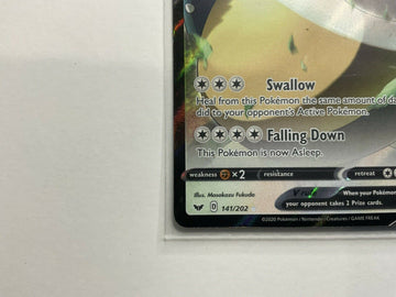 Snorlax V 141/202 - Sword & Shield NM Full Art Ultra Rare Pokémon Card - Awesome Deals Deluxe