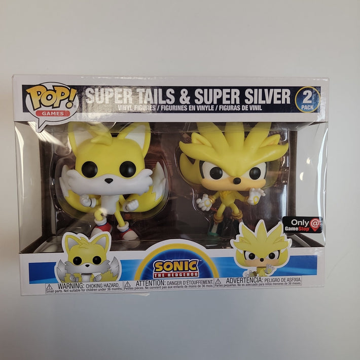 Super Tails & Super Silver - Funko Pop! - Awesome Deals Deluxe