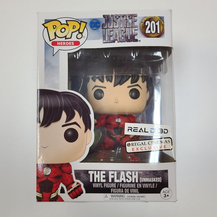 The Flash (Unmasked) Regal Cinemas Exclusive Funko Pop! (Heroes) - Awesome Deals Deluxe