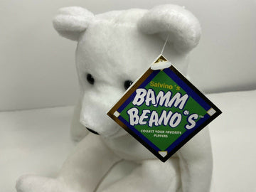 Tino Martinez Salvinos Bamm Beanos 9" Bean Bag Plush Bear New York Yankees #24 - Awesome Deals Deluxe