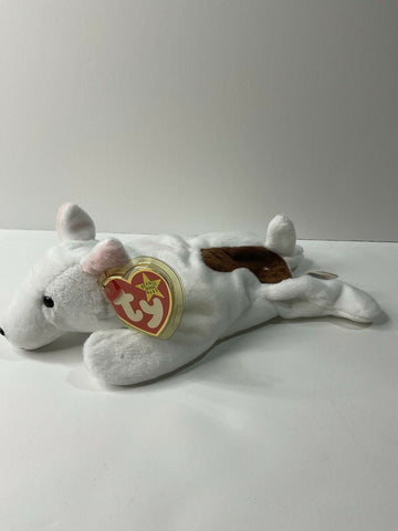 TY Beanie Babies - "BUTCH" the Bull Terrier DOG - 1999 - Awesome Deals Deluxe