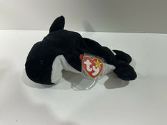 Ty Beanie Babies - Waves the Orca Whale - 1996 - Awesome Deals Deluxe