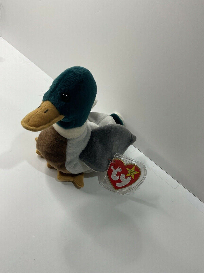 Ty Beanie Baby - Jake The Mallard Drake Duck - 1998 - Awesome Deals Deluxe