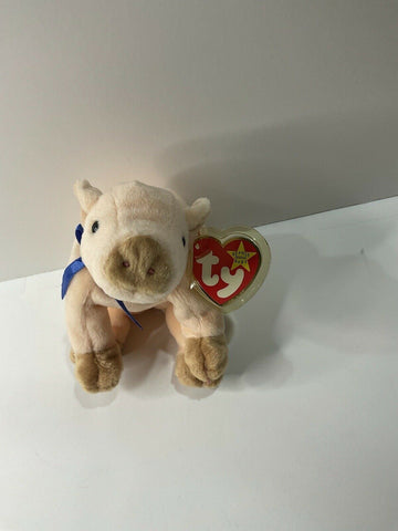 TY Beanie Baby - KNUCKLES the Pig - 1999 - Awesome Deals Deluxe