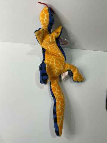 TY Beanie Baby - LIZZY the Lizard - 1995 - Awesome Deals Deluxe