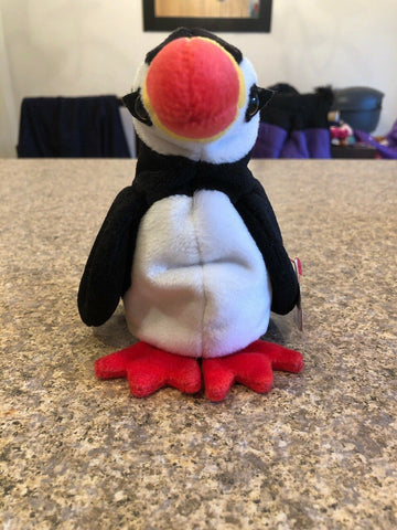 TY Beanie Baby - PUFFER the Puffin (6 inch) - MWMTs Stuffed Animal Toy - Awesome Deals Deluxe