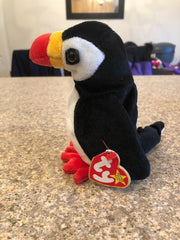 TY Beanie Baby - PUFFER the Puffin (6 inch) - MWMTs Stuffed Animal Toy - Awesome Deals Deluxe