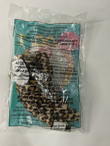 Ty Teenie Beanie Baby FRECKLES The LEOPARD #1 McDonald's Happy Meal Toy 1999 - Awesome Deals Deluxe